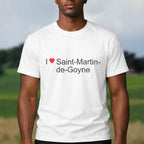 T-shirt I love saint-martin-de-goyne
