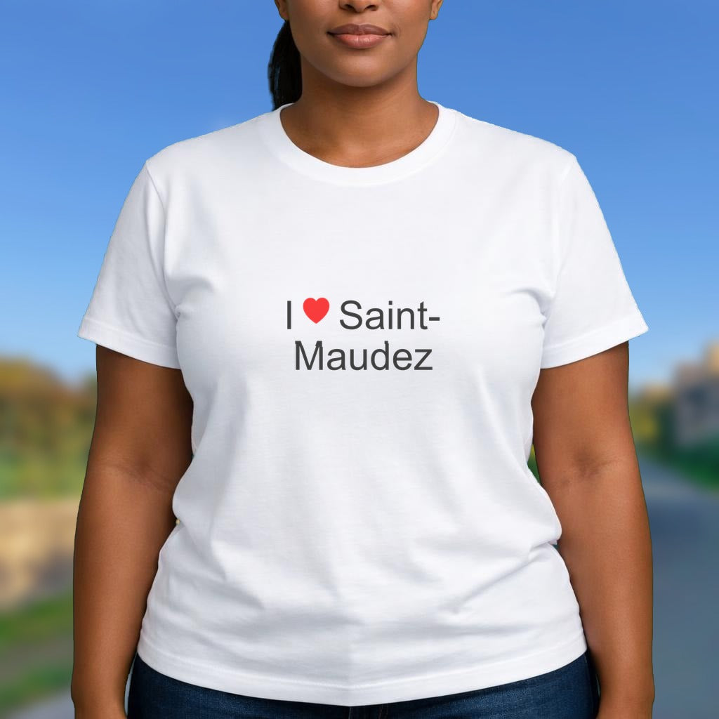 T-shirt I love saint-maudez