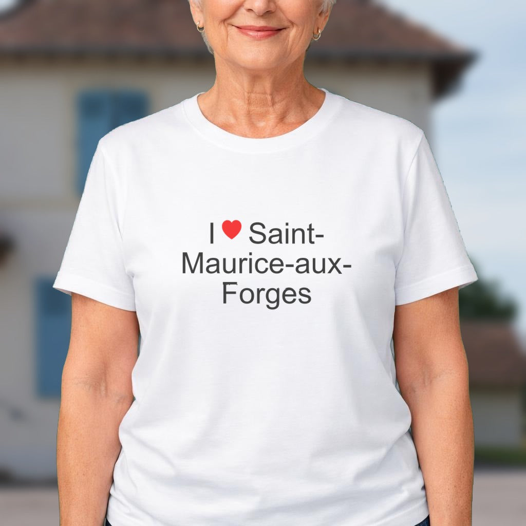 T-shirt I love saint-maurice-aux-forges