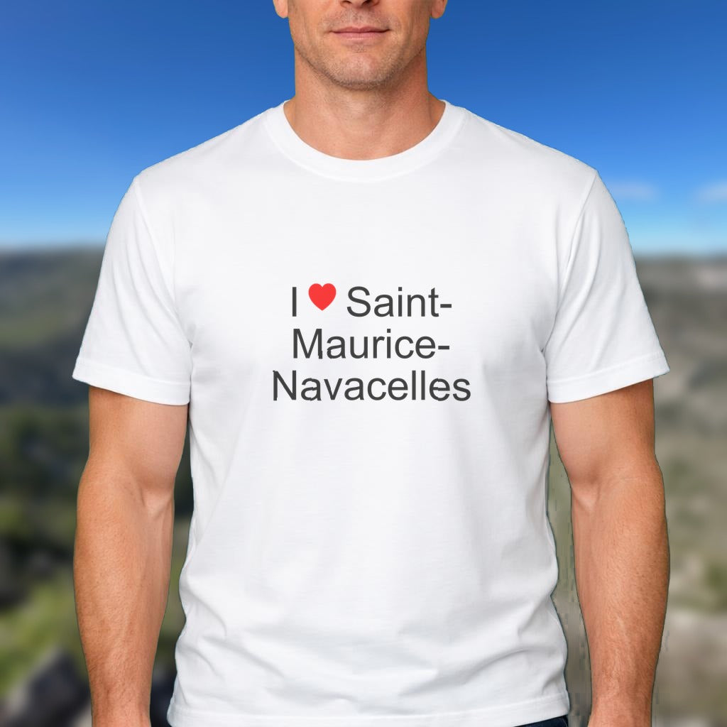 T-shirt I love saint-maurice-navacelles
