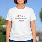 T-shirt I love saint-maurice-sur-adour