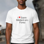 T-shirt I love saint-médard-en-forez