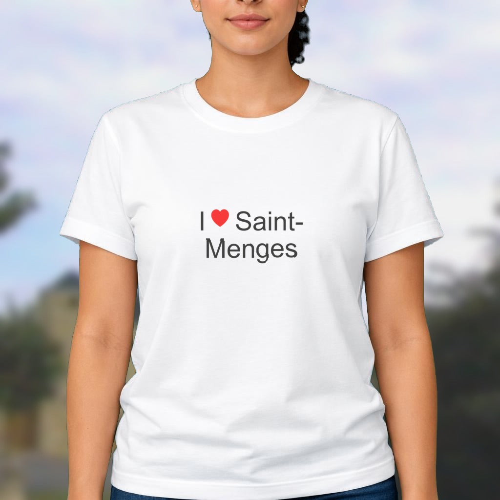T-shirt I love saint-menges