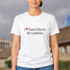 T-shirt I love saint-merd-de-lapleau