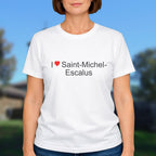 T-shirt I love saint-michel-escalus