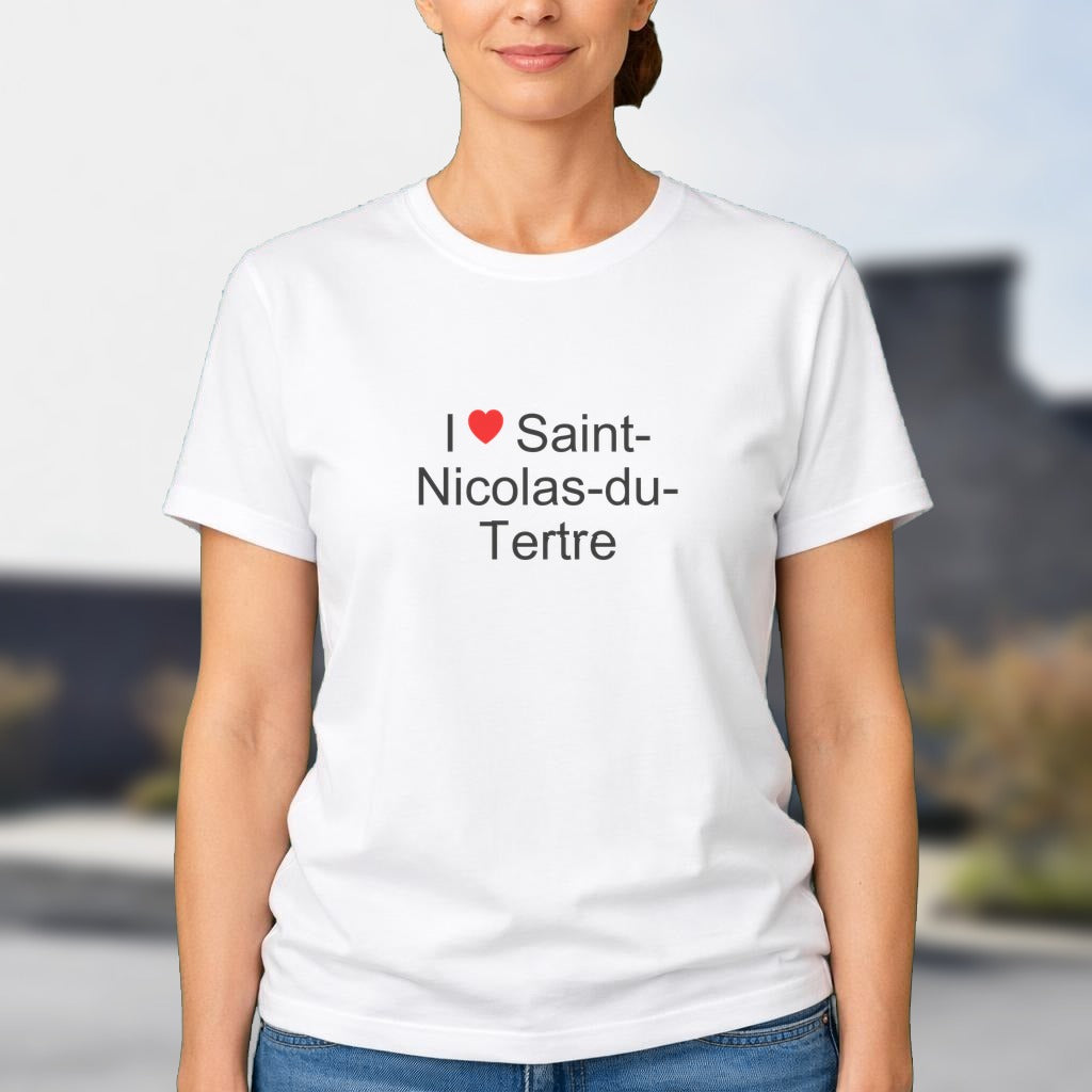 T-shirt I love saint-nicolas-du-tertre