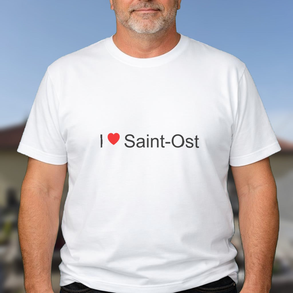 T-shirt I love saint-ost