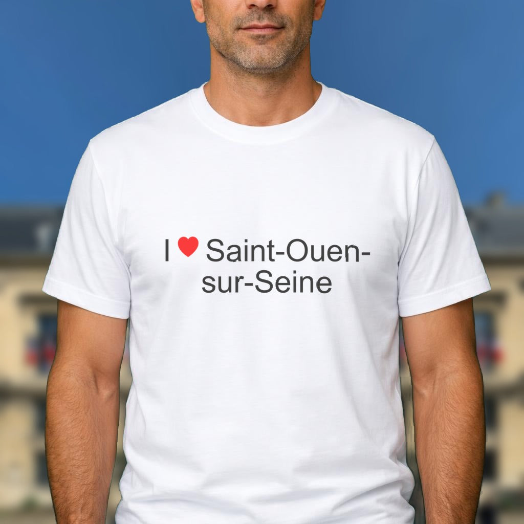 T-shirt I love saint-ouen-sur-seine