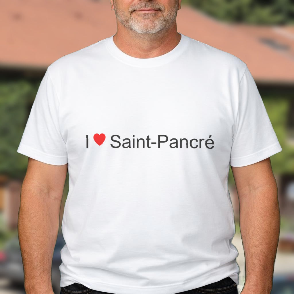 T-shirt I love saint-pancré