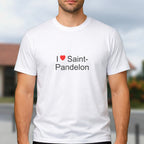 T-shirt I love saint-pandelon