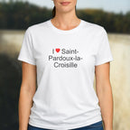 T-shirt I love saint-pardoux-la-croisille