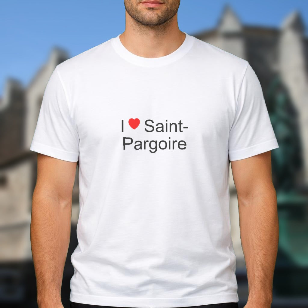 T-shirt I love saint-pargoire