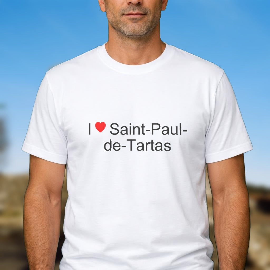 T-shirt I love saint-paul-de-tartas