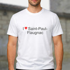 T-shirt I love saint-paul-flaugnac