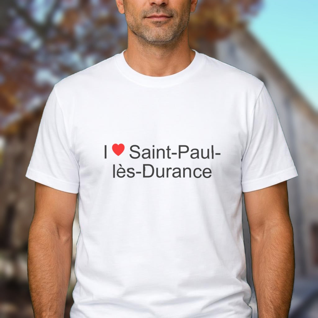 T-shirt I love saint-paul-lès-durance