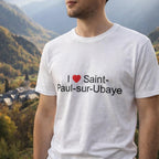 T-shirt I love saint-paul-sur-ubaye