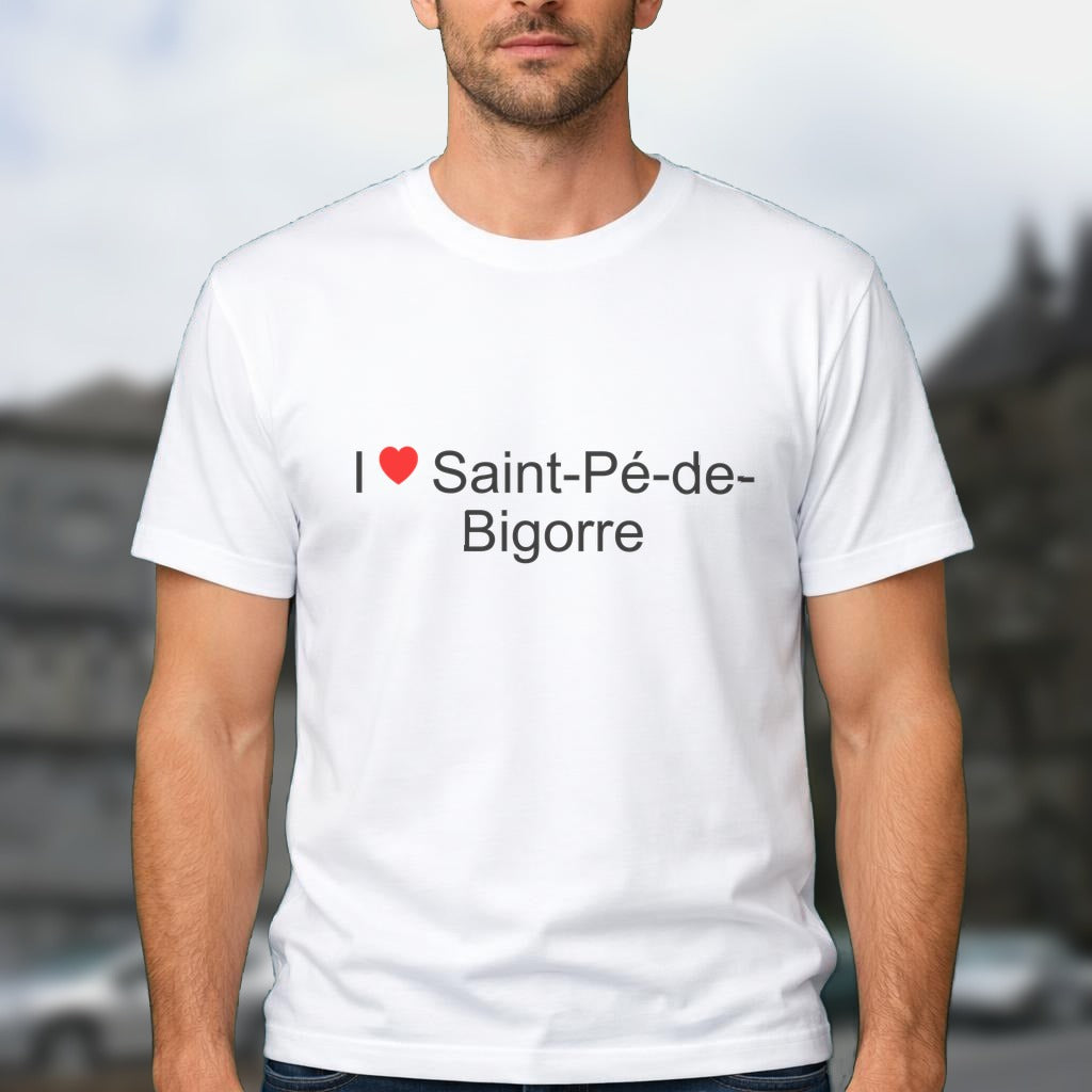 T-shirt I love saint-pé-de-bigorre