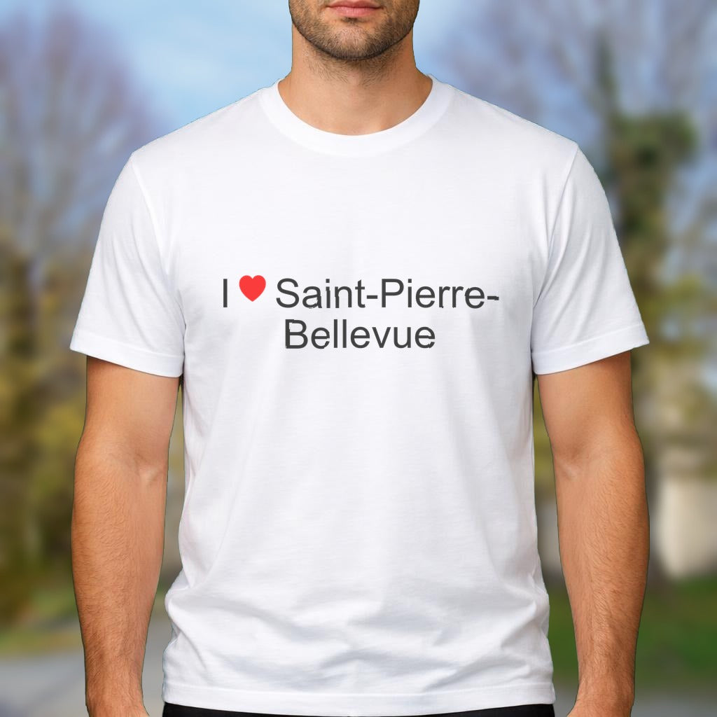 T-shirt I love saint-pierre-bellevue