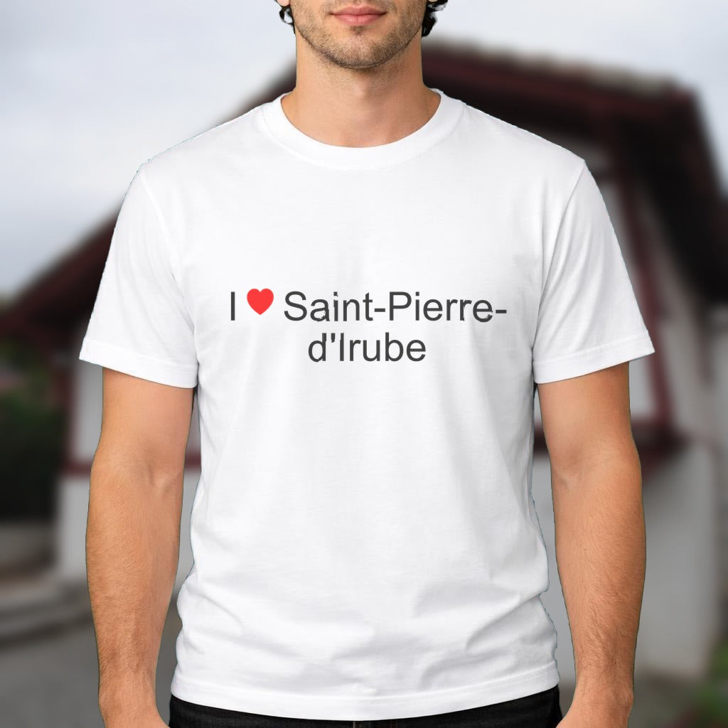T-shirt I love saint-pierre-d'irube