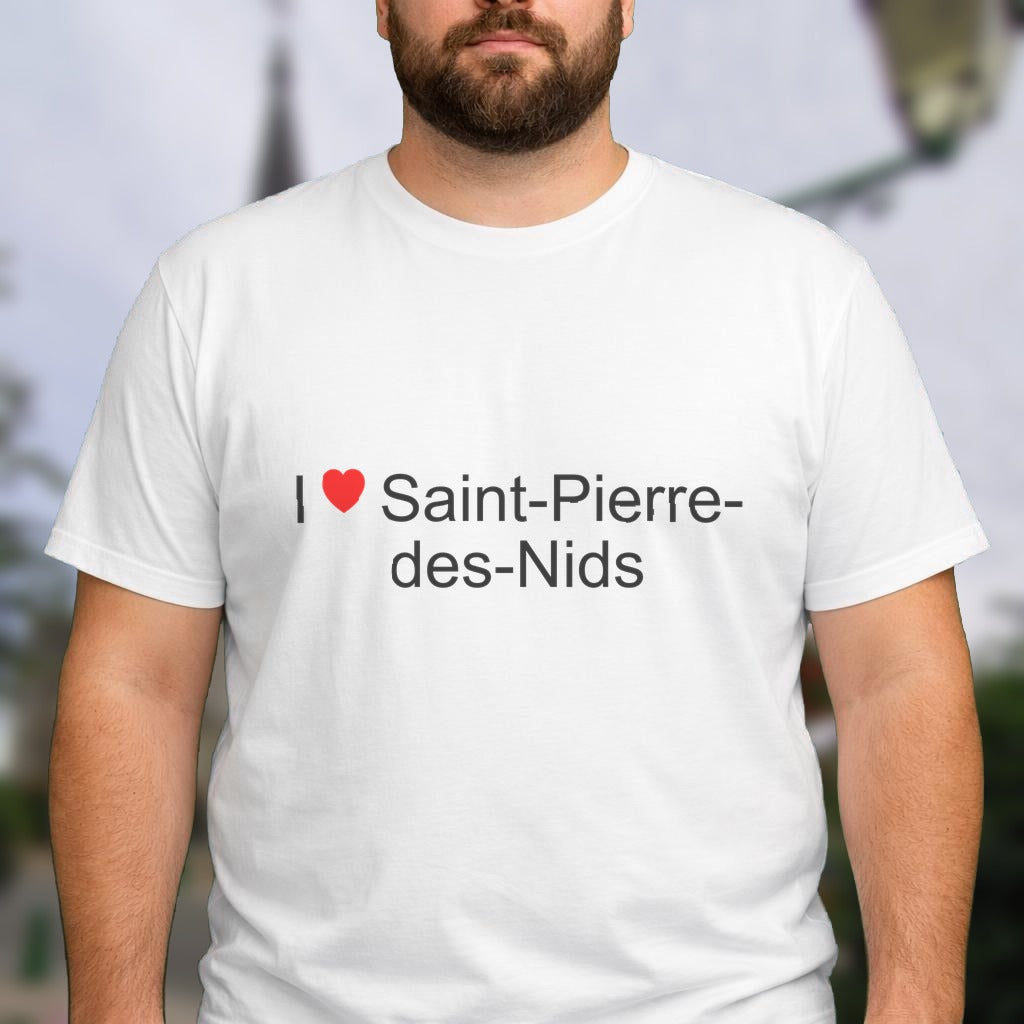 T-shirt I love saint-pierre-des-nids