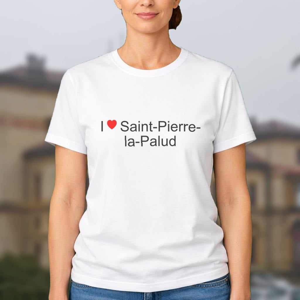 T-shirt I love saint-pierre-la-palud