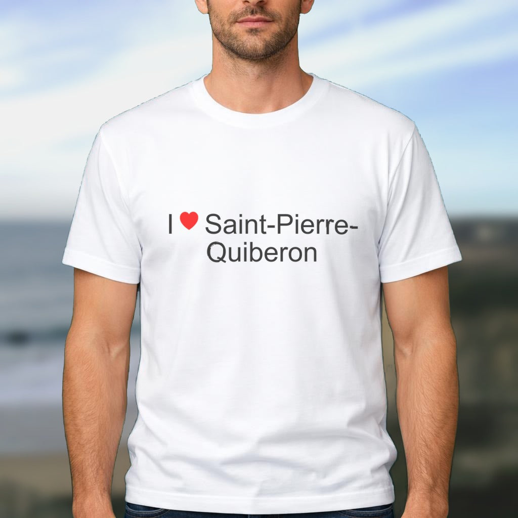 T-shirt I love saint-pierre-quiberon