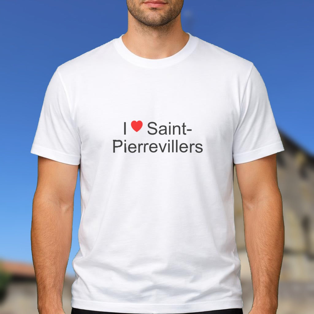 T-shirt I love saint-pierrevillers