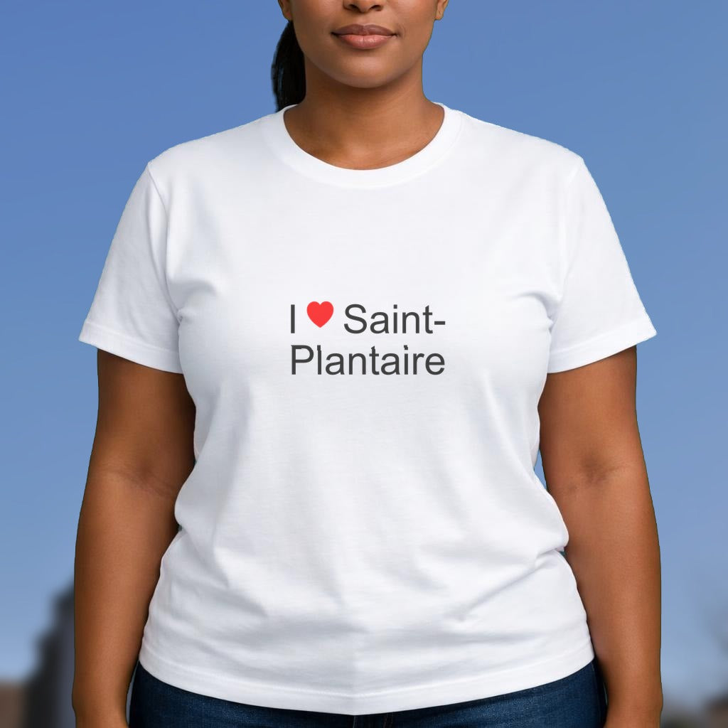 T-shirt I love saint-plantaire