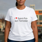 T-shirt I love saint-pol-sur-ternoise