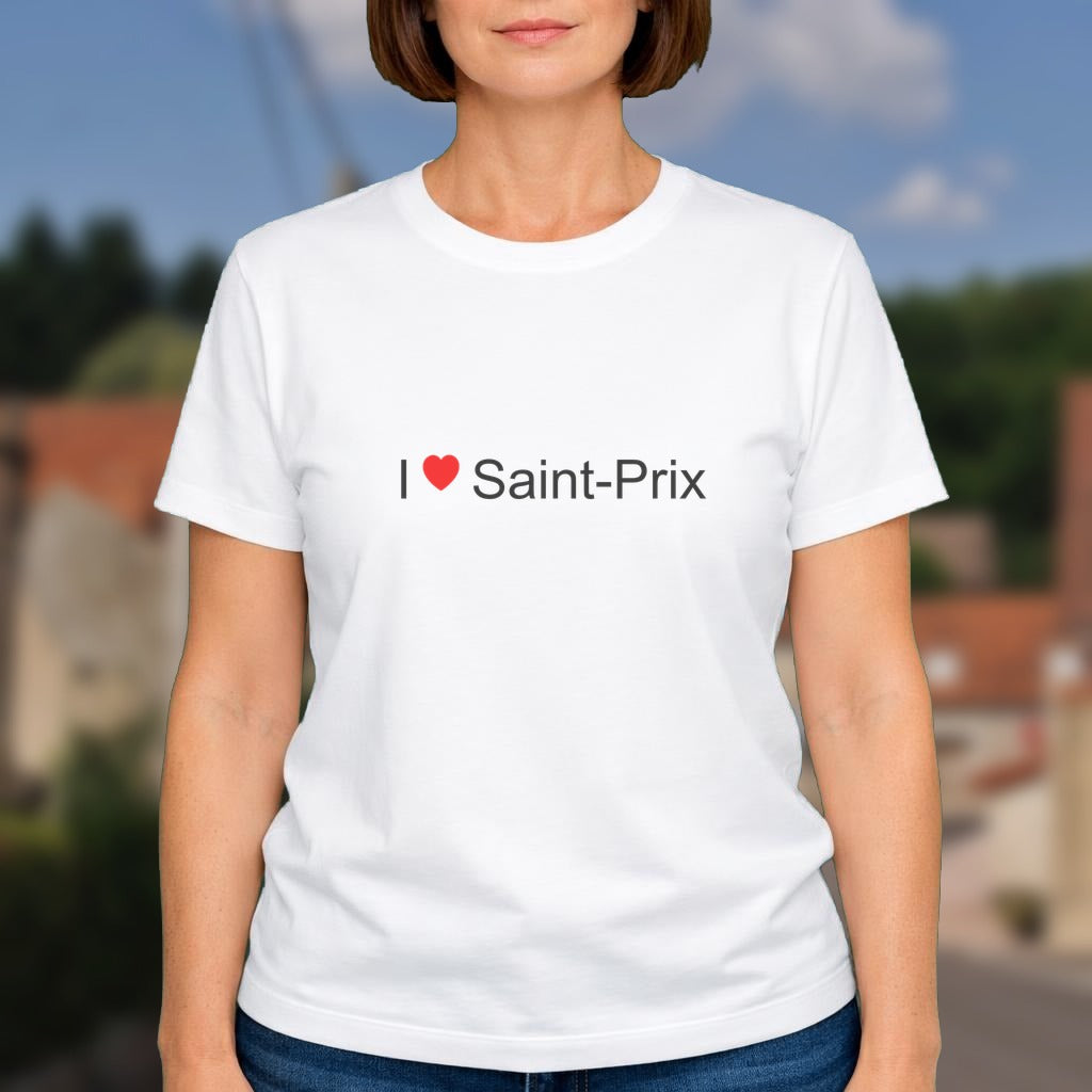 T-shirt I love saint-prix