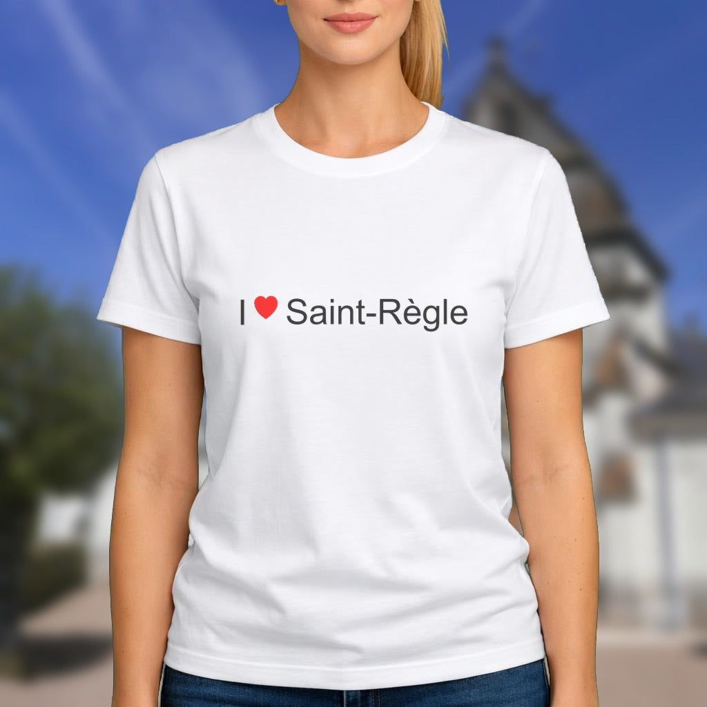 T-shirt I love saint-règle