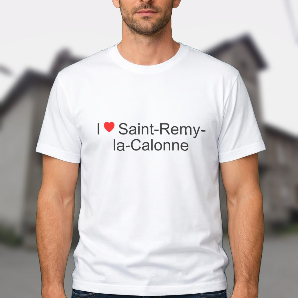 T-shirt I love saint-remy-la-calonne