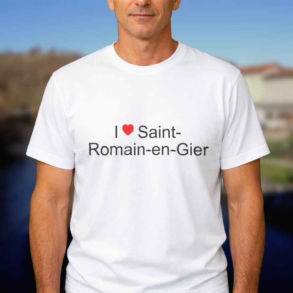 T-shirt I love saint-romain-en-gier