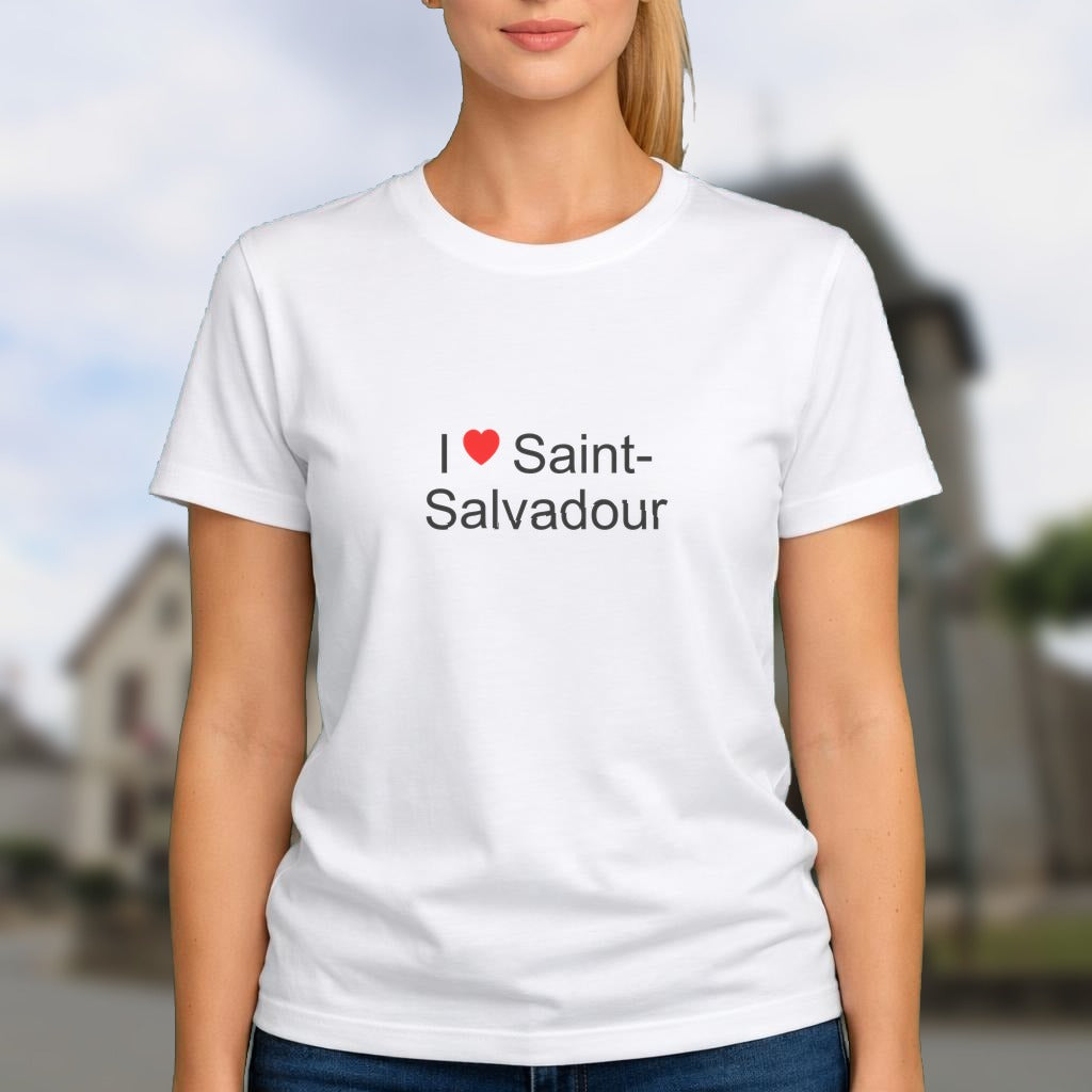 T-shirt I love saint-salvadour