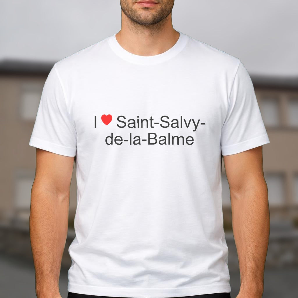 T-shirt I love saint-salvy-de-la-balme