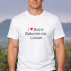T-shirt I love saint-saturnin-de-lucian