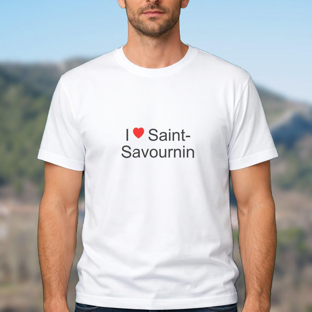 T-shirt I love saint-savournin