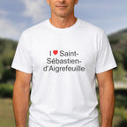 T-shirt I love saint-sébastien-d'aigrefeuille