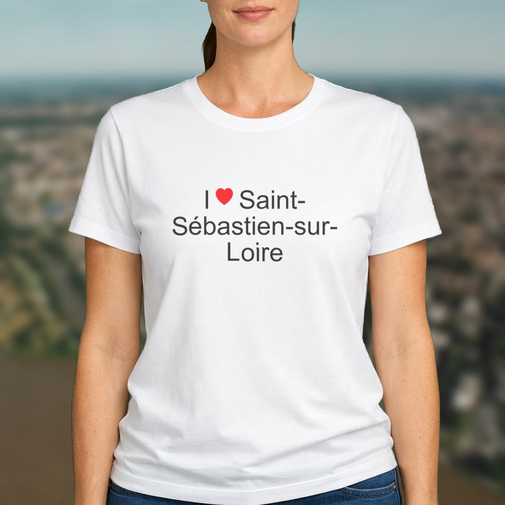 T-shirt I love saint-sébastien-sur-loire
