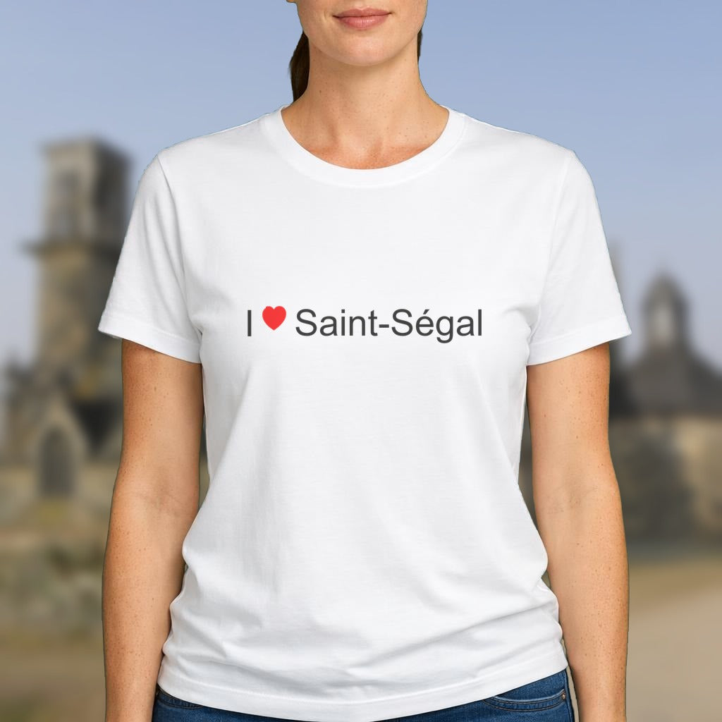 T-shirt I love saint-ségal