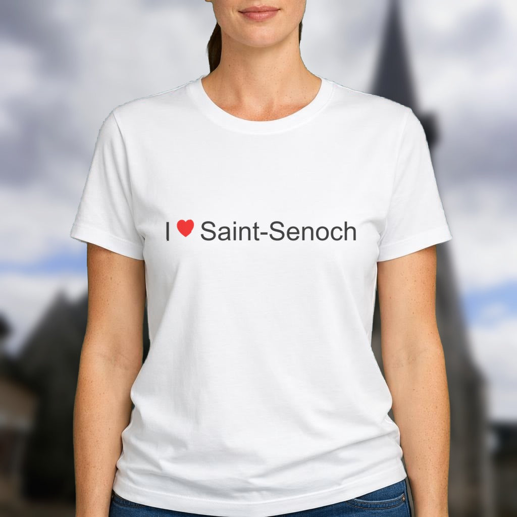 T-shirt I love saint-senoch