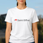 T-shirt I love saint-siffret