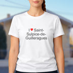 T-shirt I love saint-sulpice-de-guilleragues