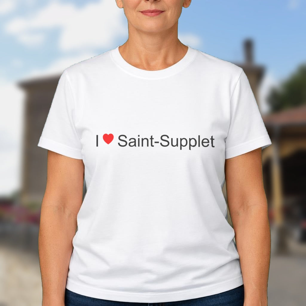 T-shirt I love saint-supplet
