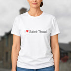 T-shirt I love saint-thual