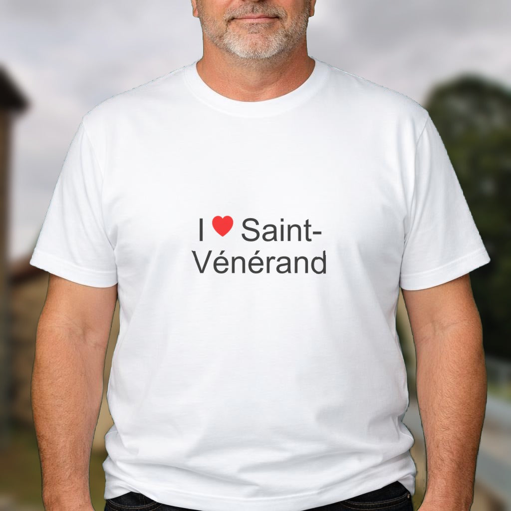 T-shirt I love saint-vénérand