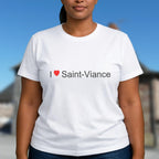 T-shirt I love saint-viance