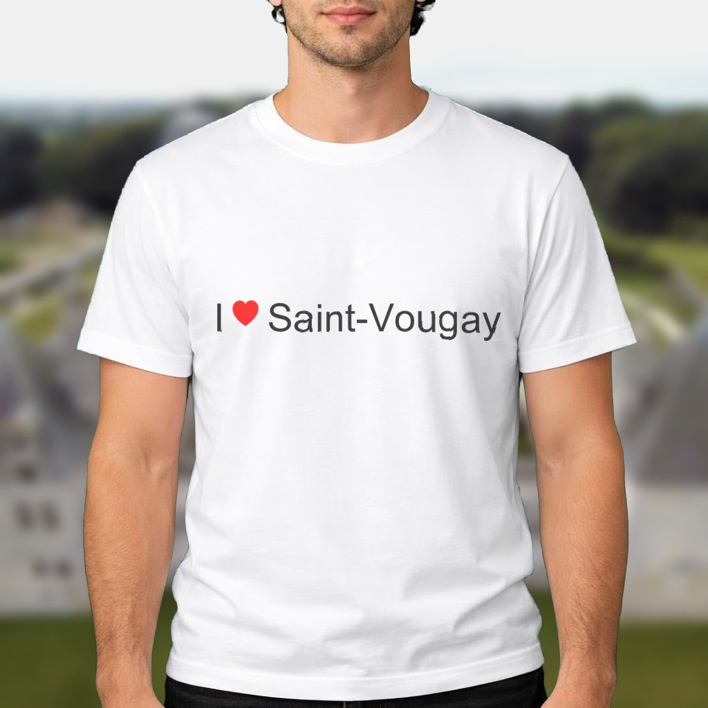 T-shirt I love saint-vougay