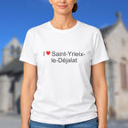 T-shirt I love saint-yrieix-le-déjalat