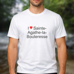 T-shirt I love sainte-agathe-la-bouteresse